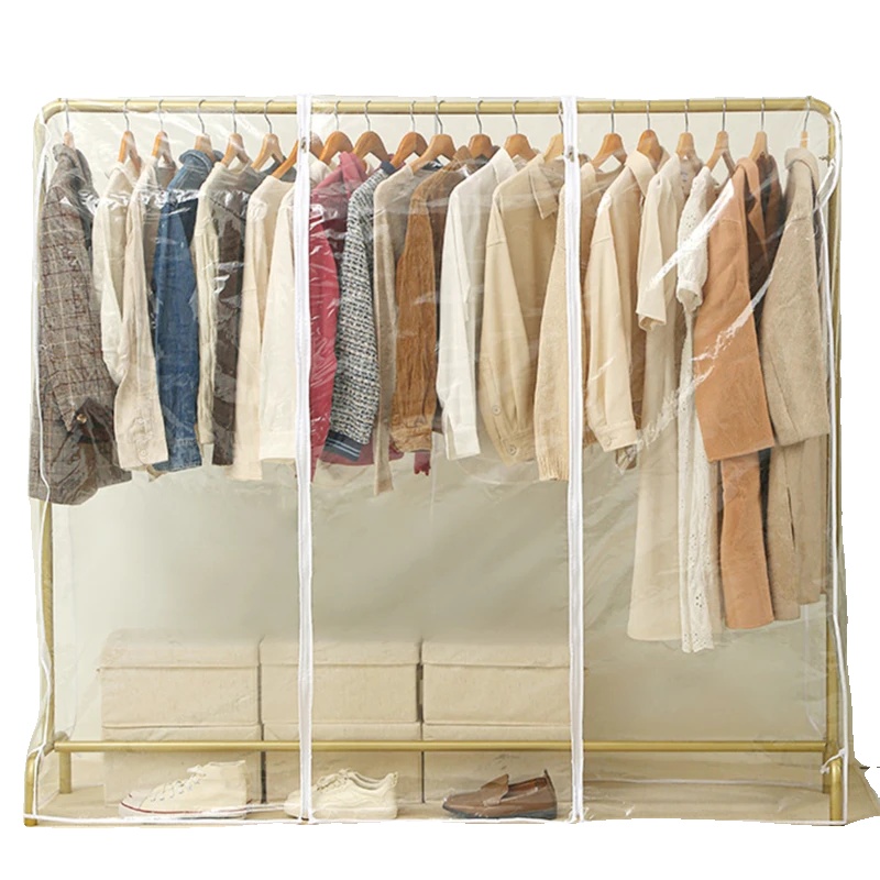 Kleiderbügel Staubschutz, Translucentes Design, Langlebiges Material, 150x150x50cm, Siehe Unten Für Größenbeschreibungen-c