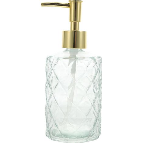 Seifenspenderflasche – Geeignet Für Die Dekoration Von Wohnräumen, Badezimmer Und Küche – 1 Stück, Transparent