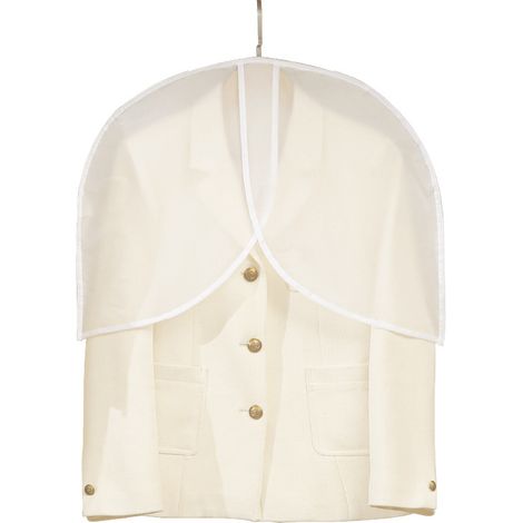 Set Mit 10 Hängenden Schulterüberzügen — 60 X 45 Cm — Transparente Kleiderüberzüge Aus Kunststoff, Geeignet Für Mäntel, Kleider, Anzüge, Pullover Und Blazer