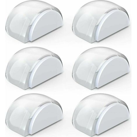 Sonderangebot – Transparente Türstopper, Selbstklebende Türstopper Für Böden Und Parkett, Türpuffer Zum Schutz Von Türen Und Wänden, 6 Stück, Von Debuns