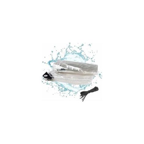 Transparente, Flexible Pvc-plane, Wasserdicht Und Hitzebeständig, Aus Dickem, Wärmeverschweißtem Segeltuch (farbe: Transparent, Abmessungen: 1 M X 1 M)