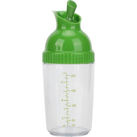 Transparenter, Auslaufsicherer 200-ml-salatdressing-shaker. Das Glas Mit Deckel Ist Ideal Für Die Küche Und Eignet Sich Perfekt Für Salatdressings Und Saucen.
