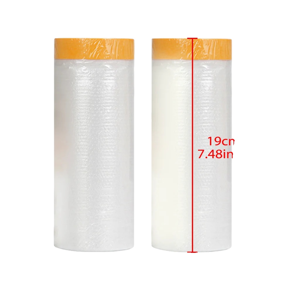 Maskierungsfolie, Wasserdichter Schutz, Einfache Anwendung, 280cmx10mx2pc