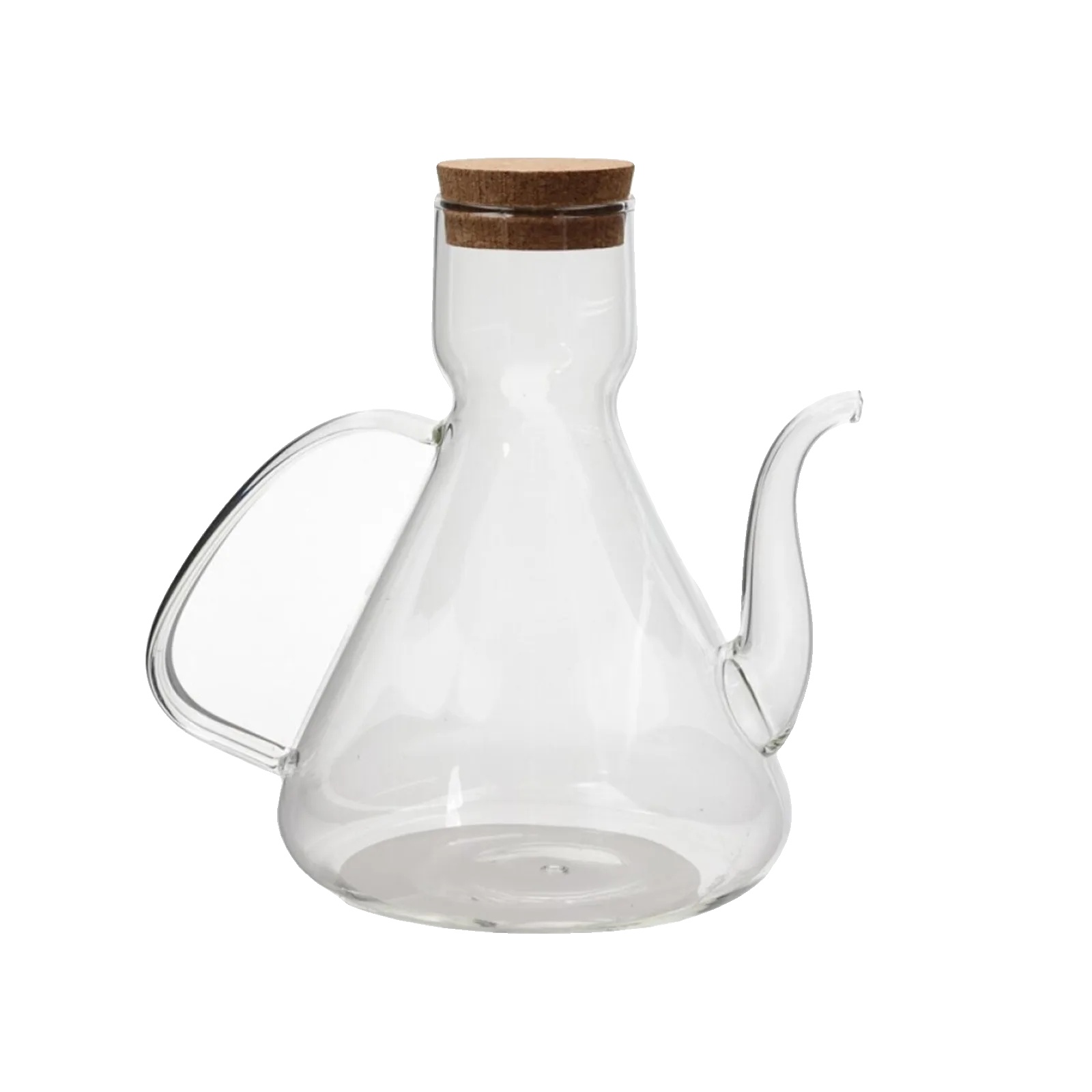 Öl- Und Essigspender, Borosilikatglas, Tropffreier Ausgießer, 125ml