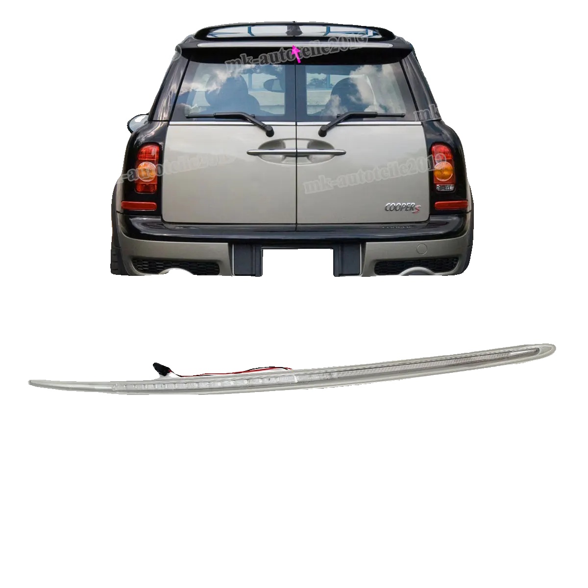 Drittes Bremslicht, Direkter Ersatz, Kompatibilität Für Mini Clubman R55, Klar