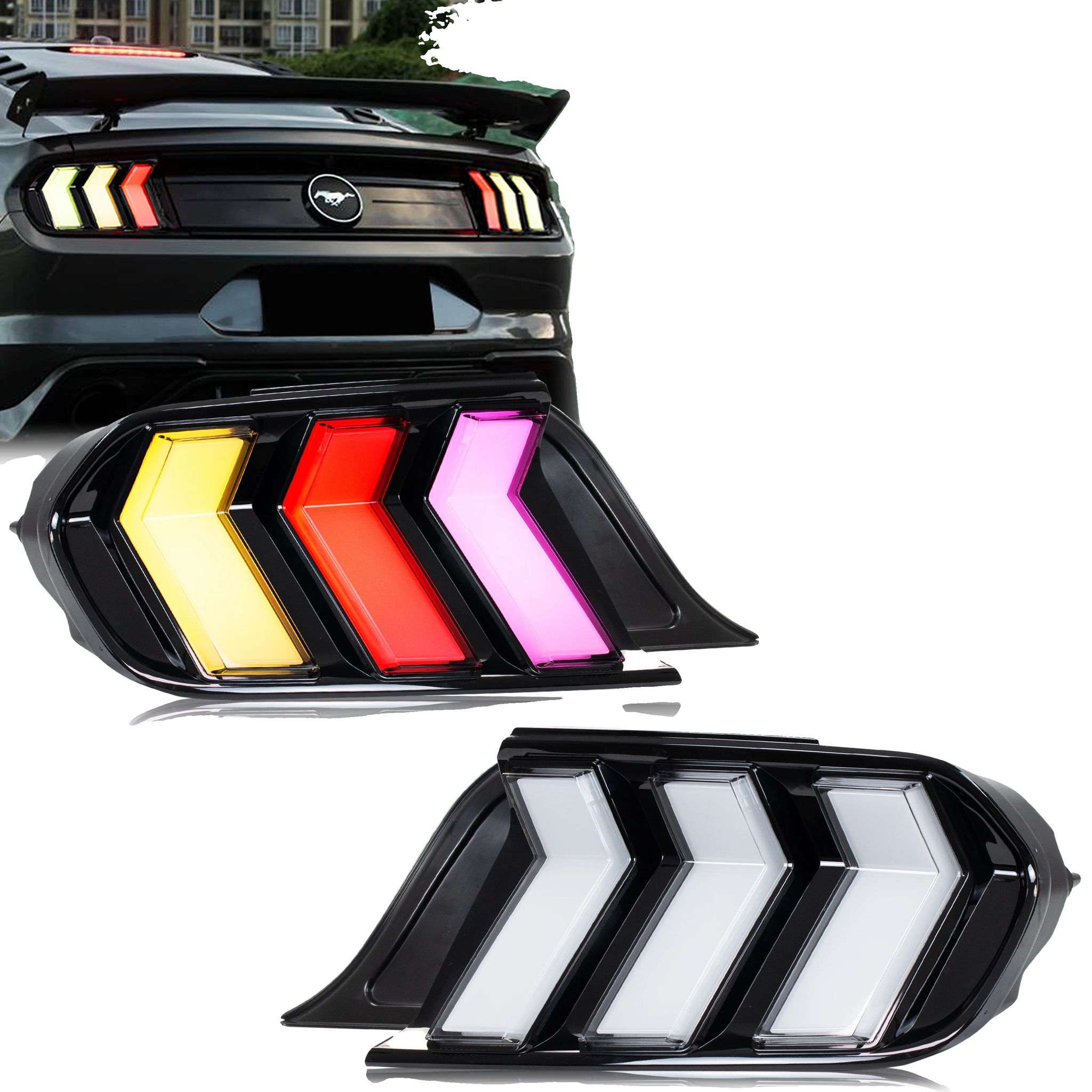 Rücklicht, Rgb, 35w, 12v, 3400lm, Plug And Play
