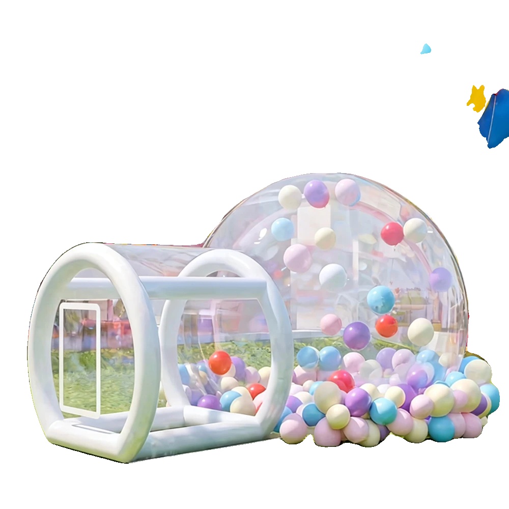 Blasenhaus, Kuppelzelt, Automatisches Öffnen, Geräumiges Innenleben, 2,5 M Mit Gebläse