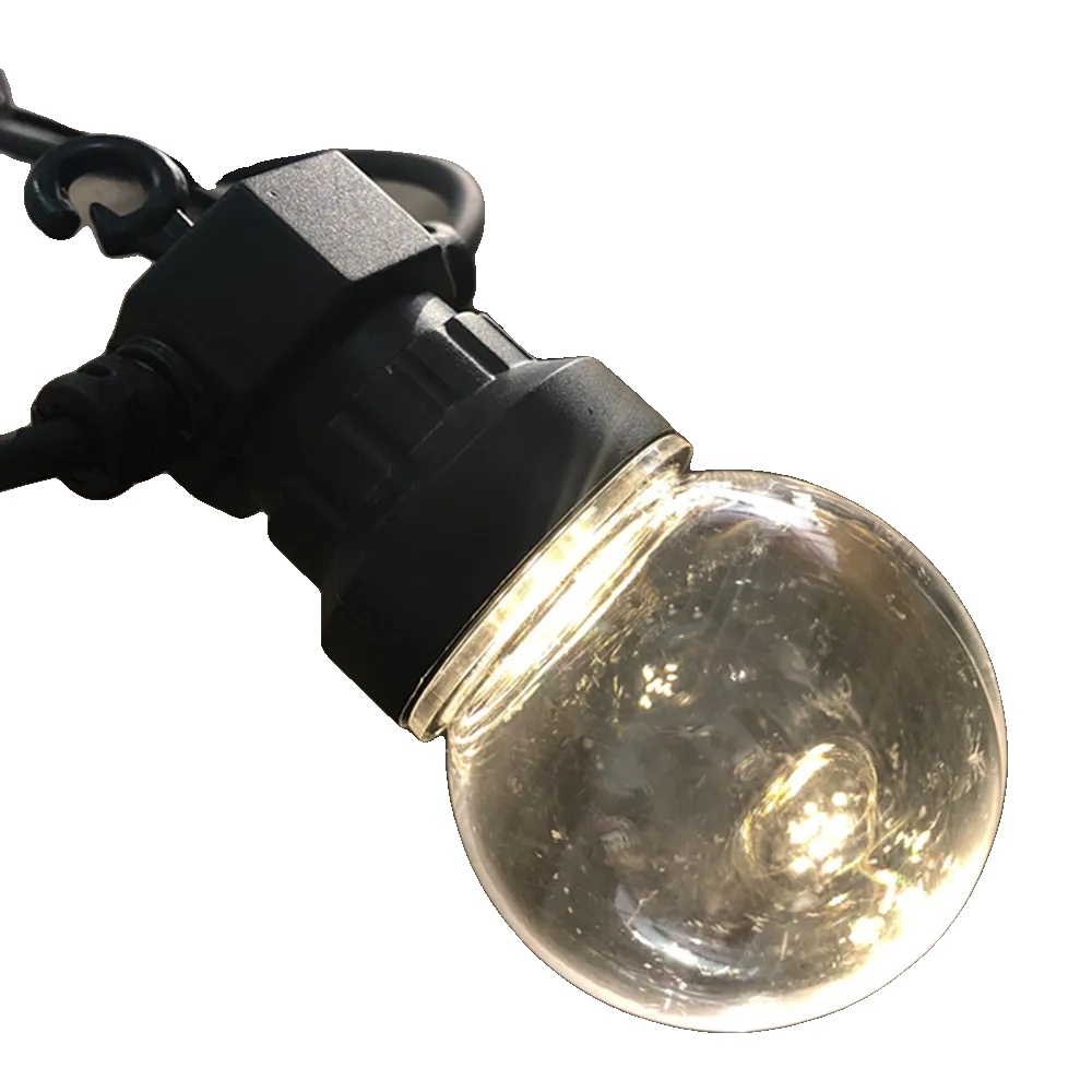 Led-globuslampe, Wasserdicht, Verbindbar, Warmweiß-b, Eu-stecker-b, 30m 60lampen