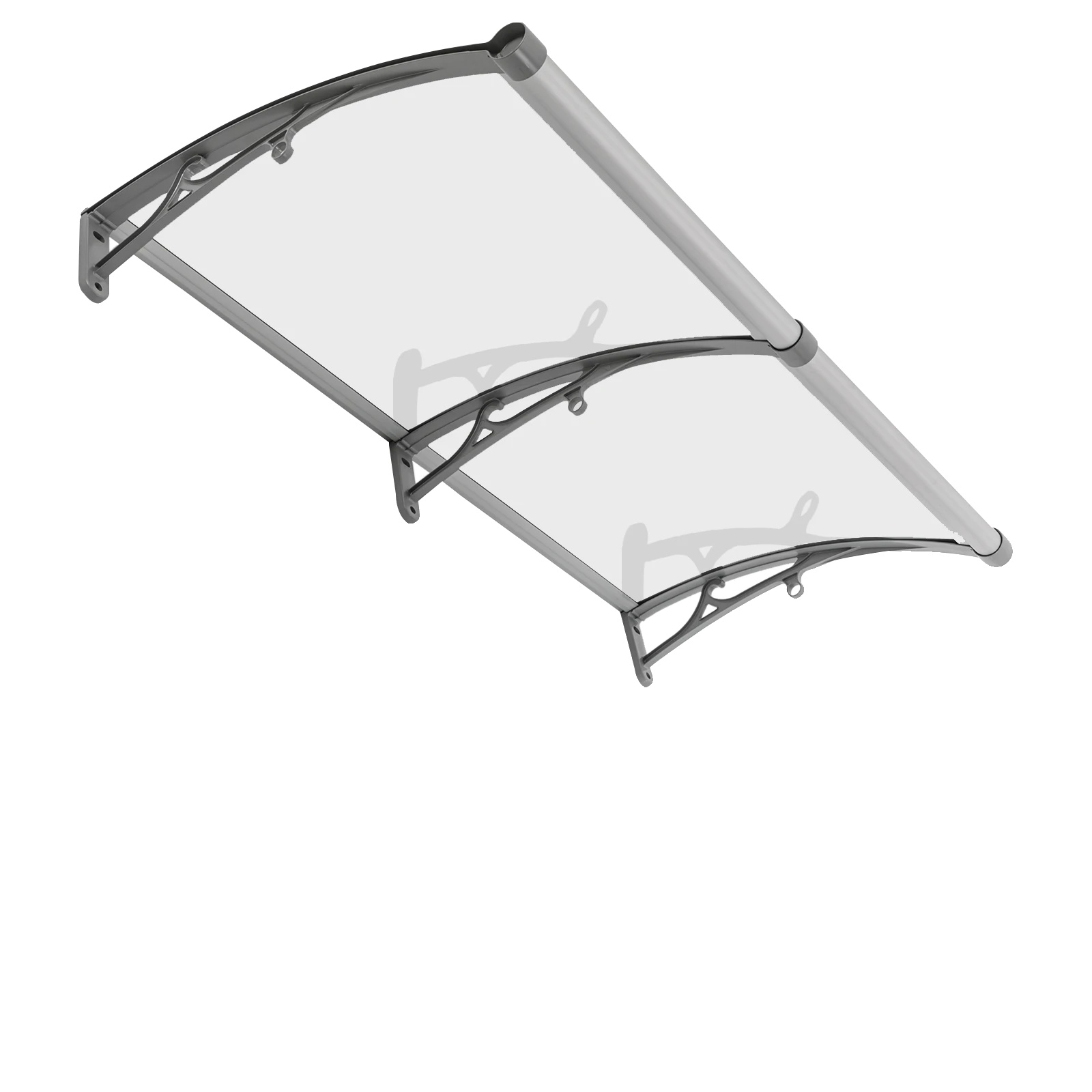 Regenschutz, 120 Cm X 60 Cm, Aluminiumlegierung, 200 Kg Tragfähigkeit, Temperaturbeständigkeit -35°c Bis 120°c, Montage Erforderlich
