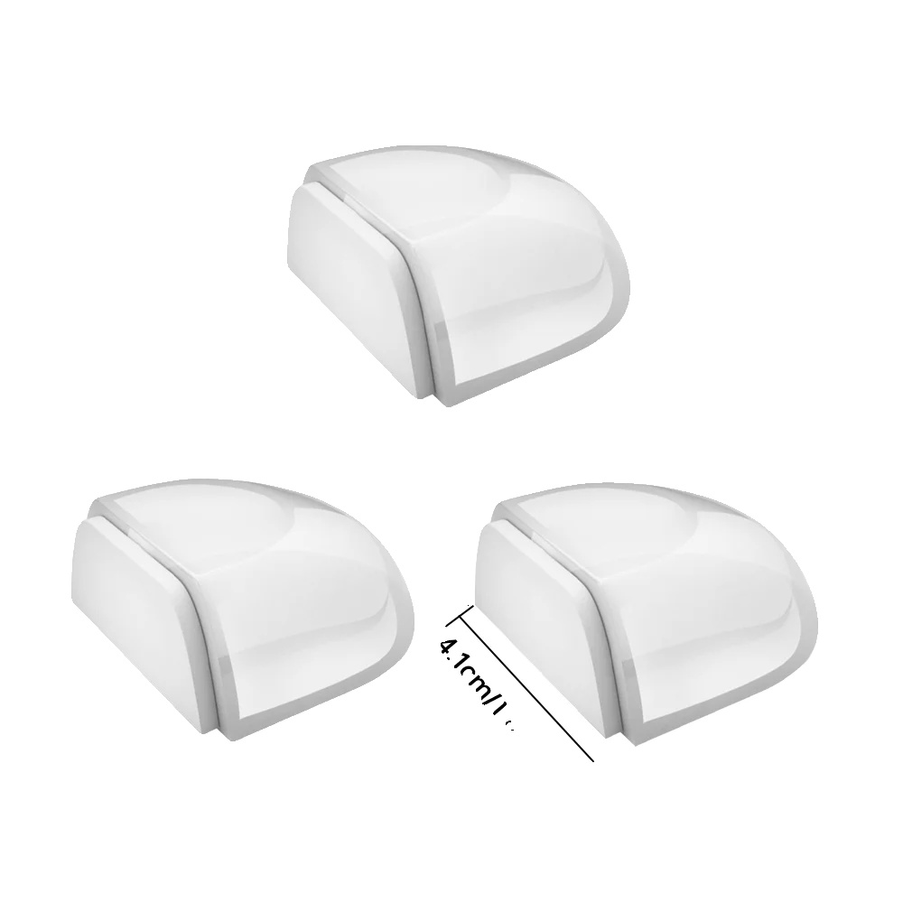 Türstopper, Geräuschresistent, Selbstklebendes Design, 3 Stück