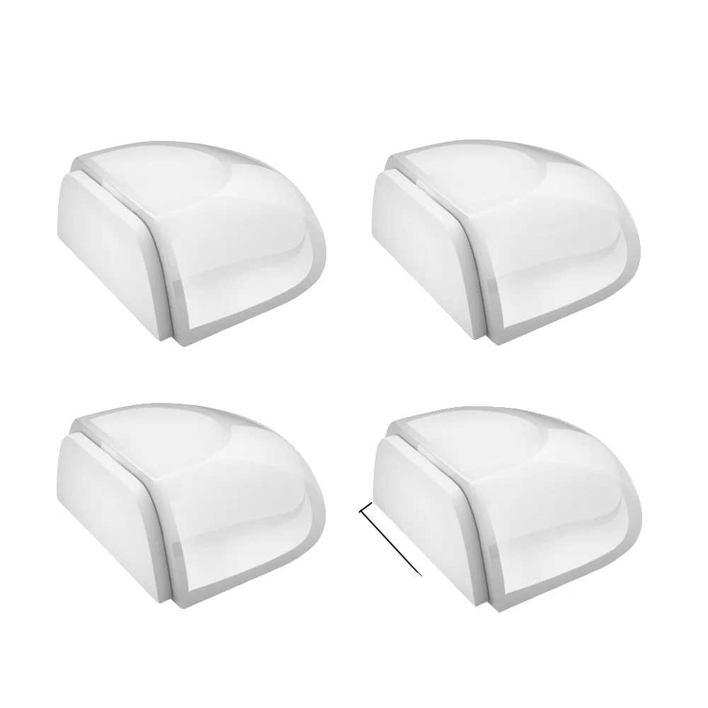 Türstopper, Geräuschresistent, Selbstklebendes Design, 4pc