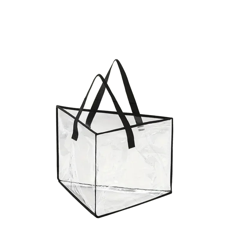 Aufbewahrungstasche, Wiederverwendbar, Platzsparendes Design, 1stk-transparent