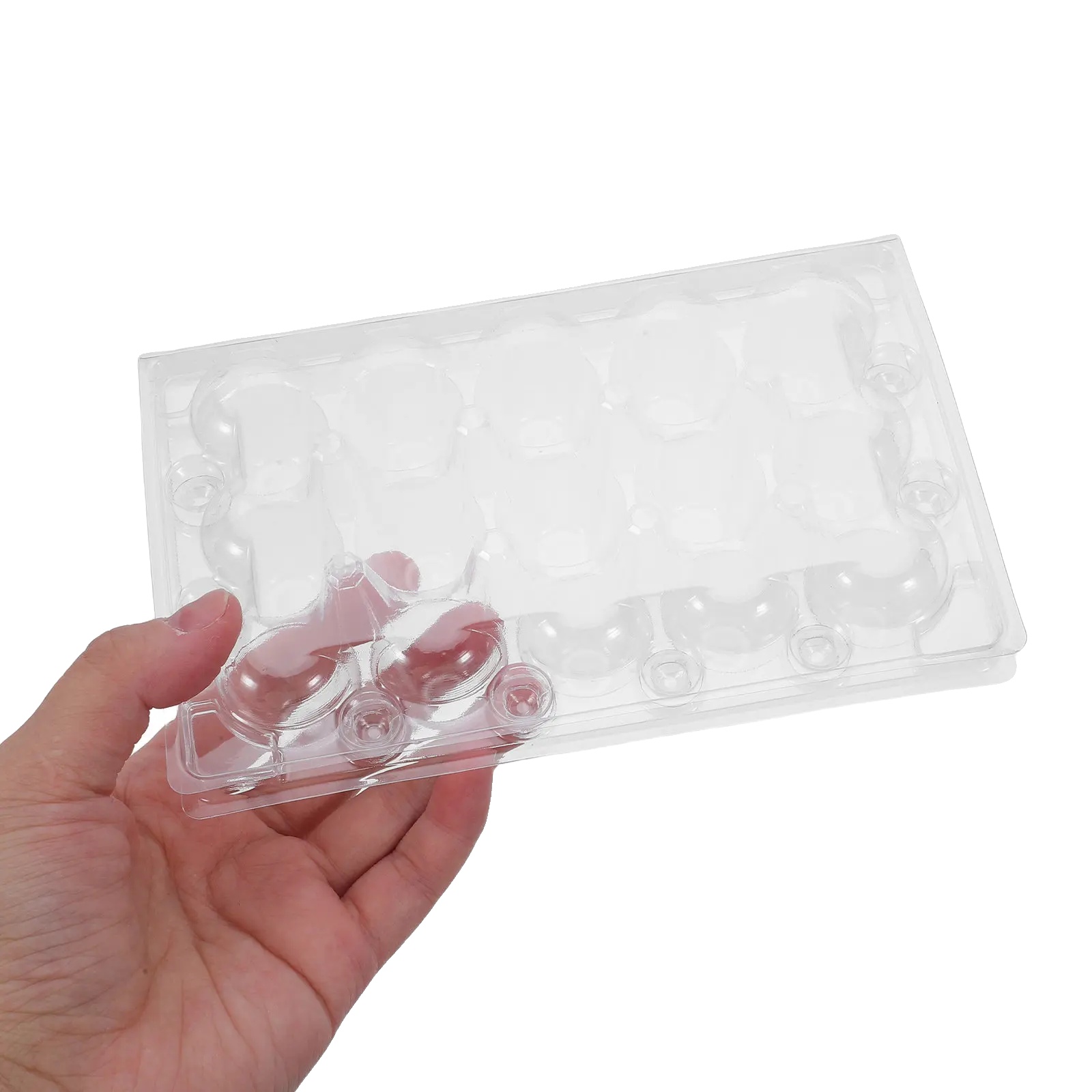 Wachtel-ei-tray, Kunststoffmaterial, Abmessungen 16,60x10,30x3,90 Cm, 15-fächer-kapazität, Stapelbares Design, Verbesserter Eierschutz
