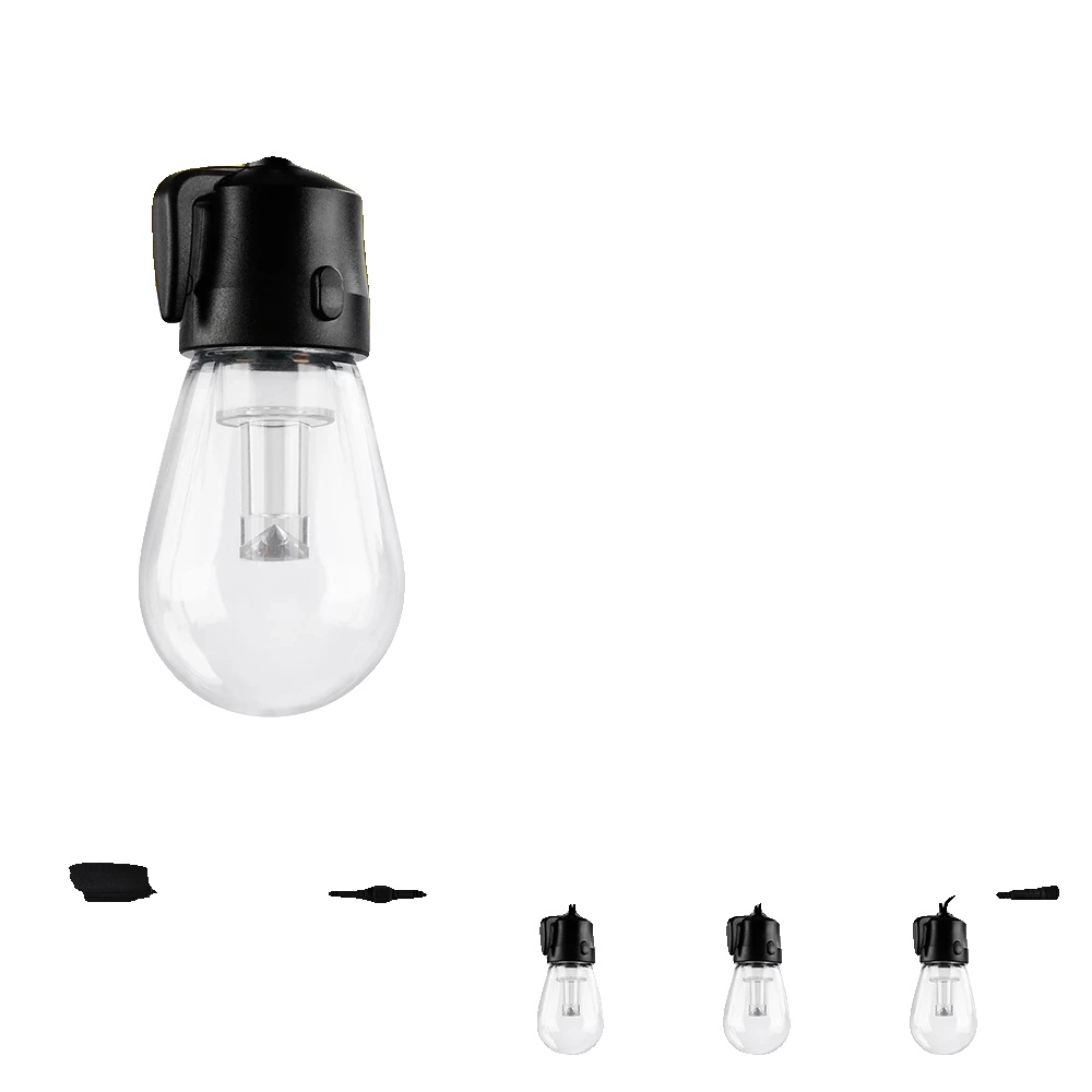 Led Außenlichterketten, Bruchsicher, Wasserdicht, 48ft 15m 15led, Eu-stecker-c