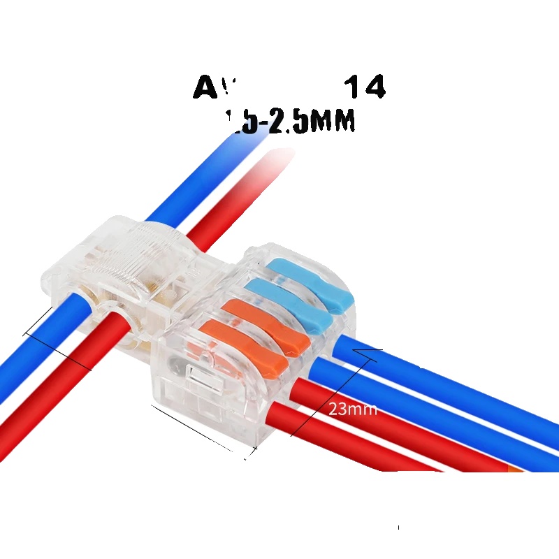 Elektrische Anschlüsse, Schraubklemmen-design, Niederspannungsunterstützung, T24b Awg16-14, 5pcs-b