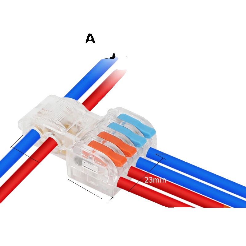 Elektrische Anschlüsse, Schraubklemmen-design, Niederspannungsunterstützung, T24c Awg14-10, 5pcs-a
