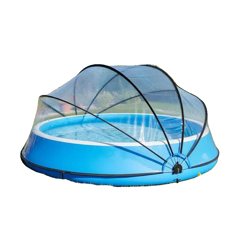 Pool-dome-abdeckung, Langlebiges Pvc-material, Verhindert Das Eindringen Von Schmutz, Klar