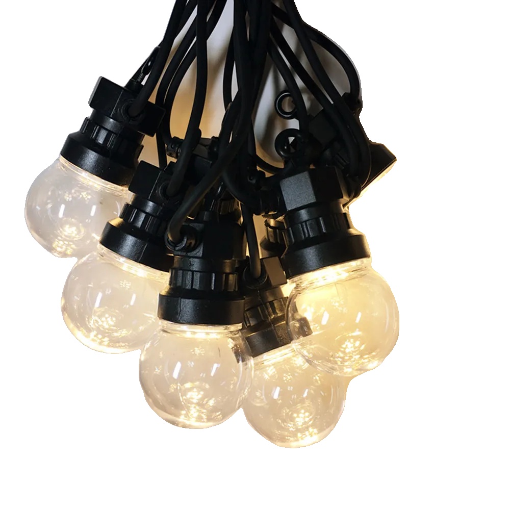 Led-lichterkette, Wasserdicht, Verbindbares Design, Klar-a, Eu-stecker-c, 18m 25lampen-a