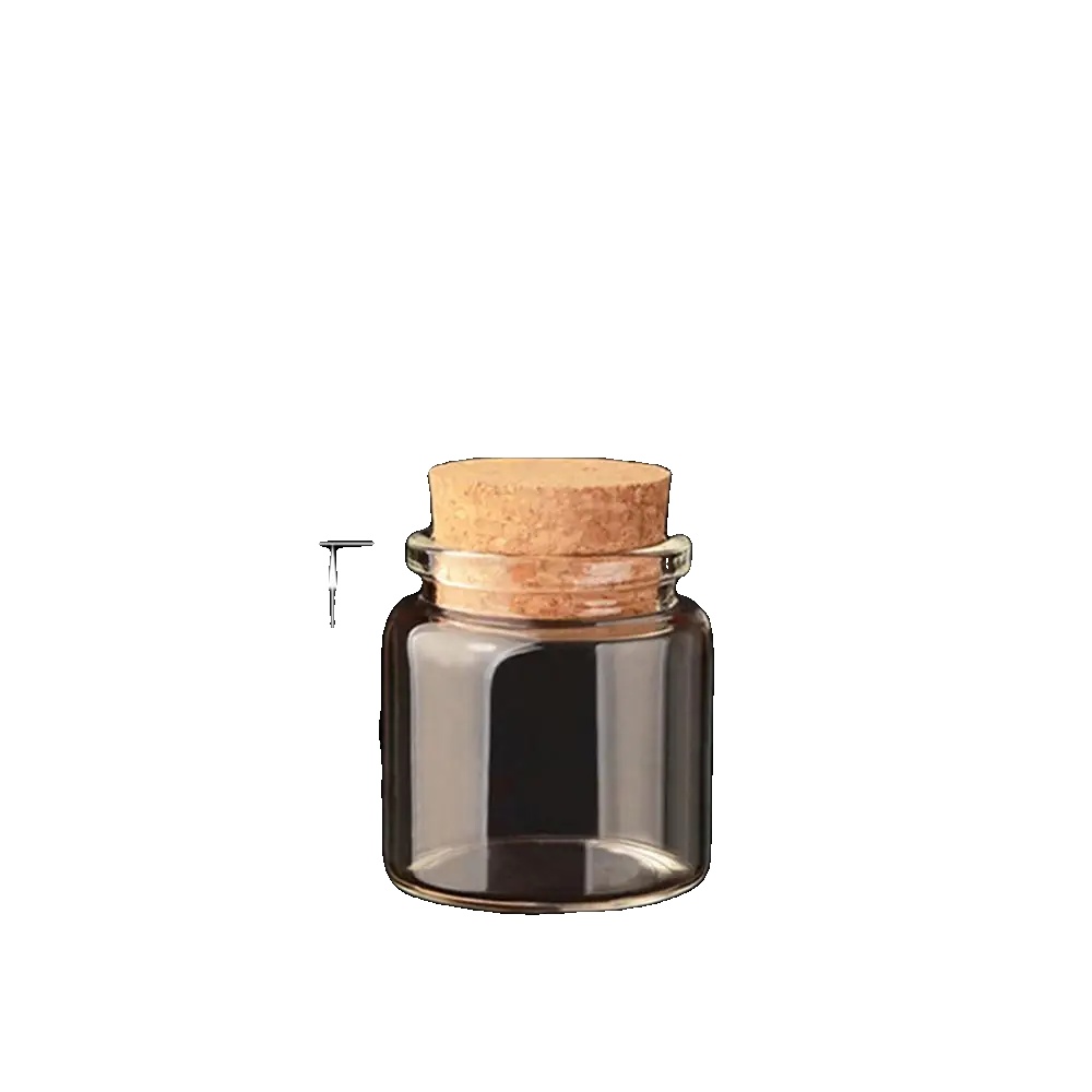 Glasflaschen Mit Korken, Verschiedene Größen, Ideal Für Bastelarbeiten Und Geschenke, 50ml