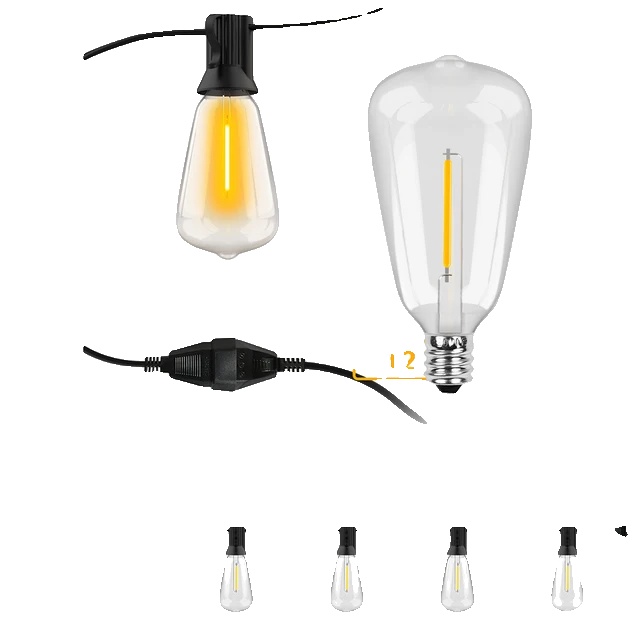 Led-lichterkette, Wasserdichtes Design, Verbindbares Feature, 30m ( 1 Pack 30m), Eu-stecker-b