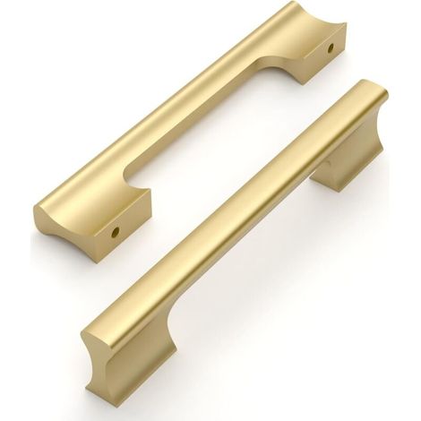 Goldfarbene Möbelgriffe – Geeignet Für Küchenschubladen, Schminktische Usw. – 10er-packung