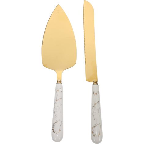 Serviermesser, 2-teilig, Edelstahl, Tortenheber, Kuchenheber, Gebäckheber, Großer Kuchen- Und Pizzaschneider, Tortenschneider Für Den Tortenheber