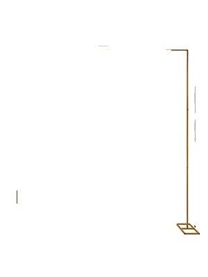 Hochzeitsbogenständer, Metallkonstruktion, Vielseitige Verwendung, Gold
