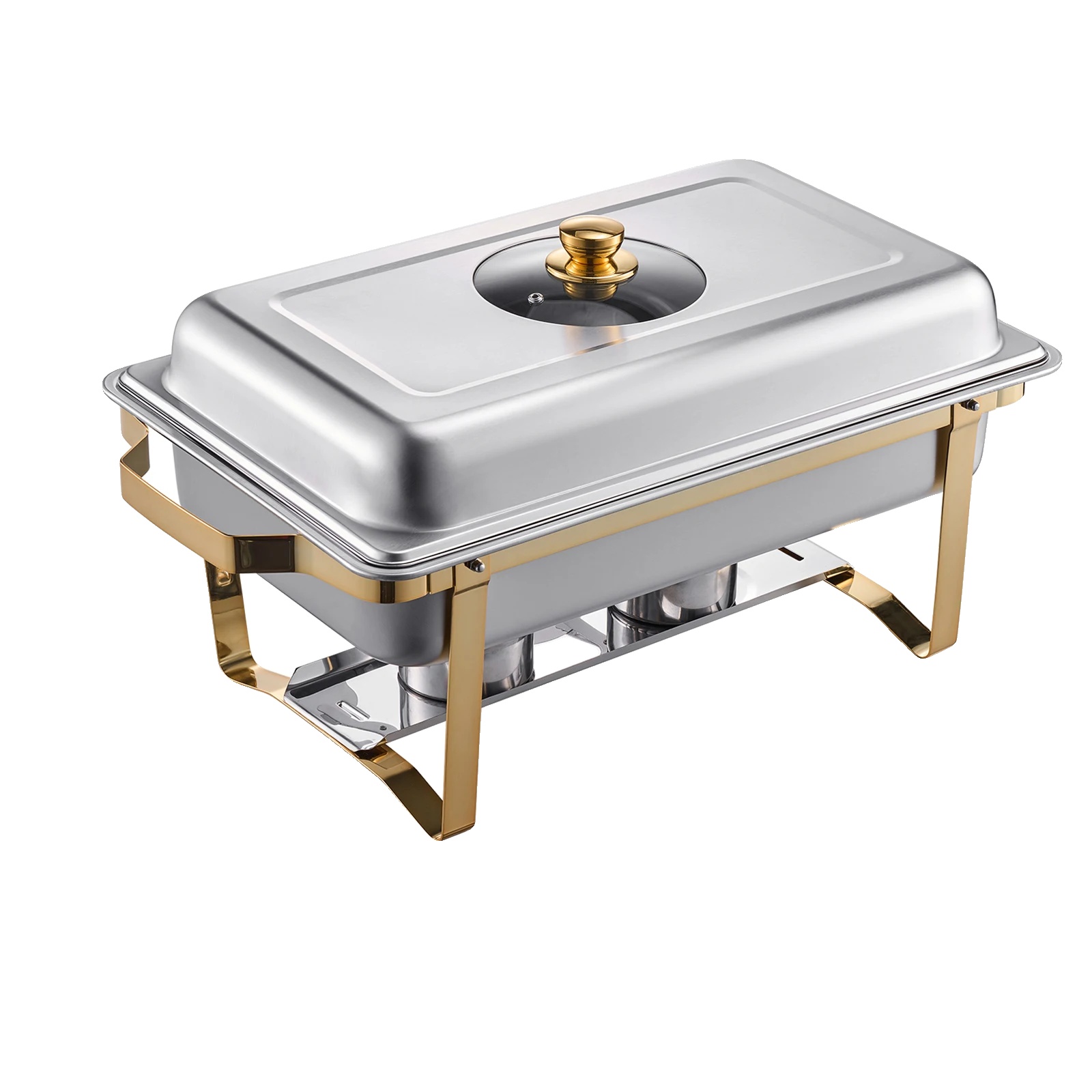 Chafing Dish, Elegantes Design, Robuste Konstruktion, 2 Pack