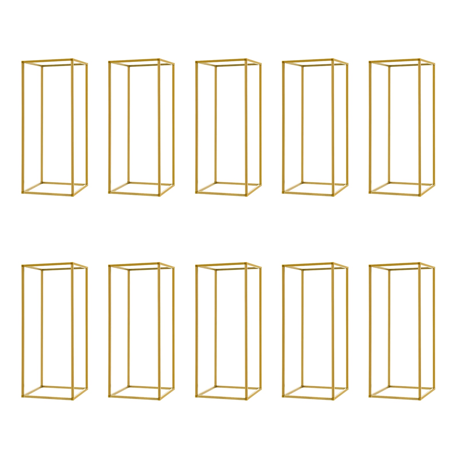 Blumenstand, Modernes Design, Einfache Montage, Gold, M