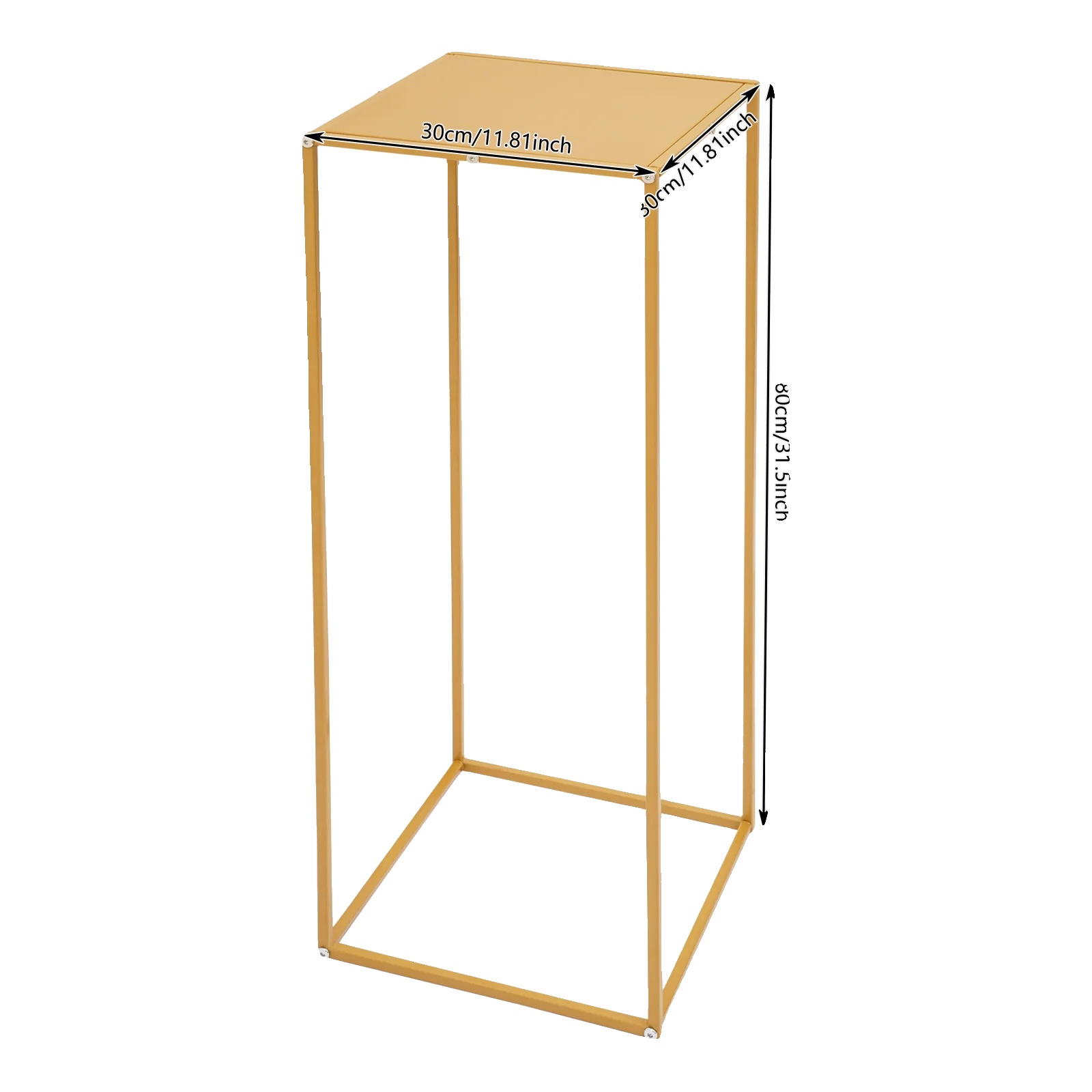 Blumenstand, Elegantes Design, Robuste Metallkonstruktion, W30 H80