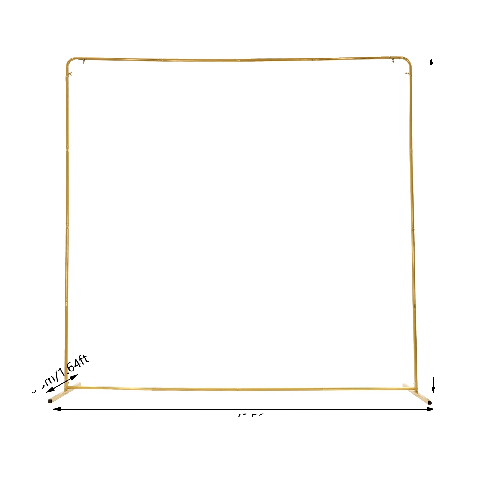 Hintergrundständer, Langlebige Eisenkonstruktion, Elegantes Design, Gold