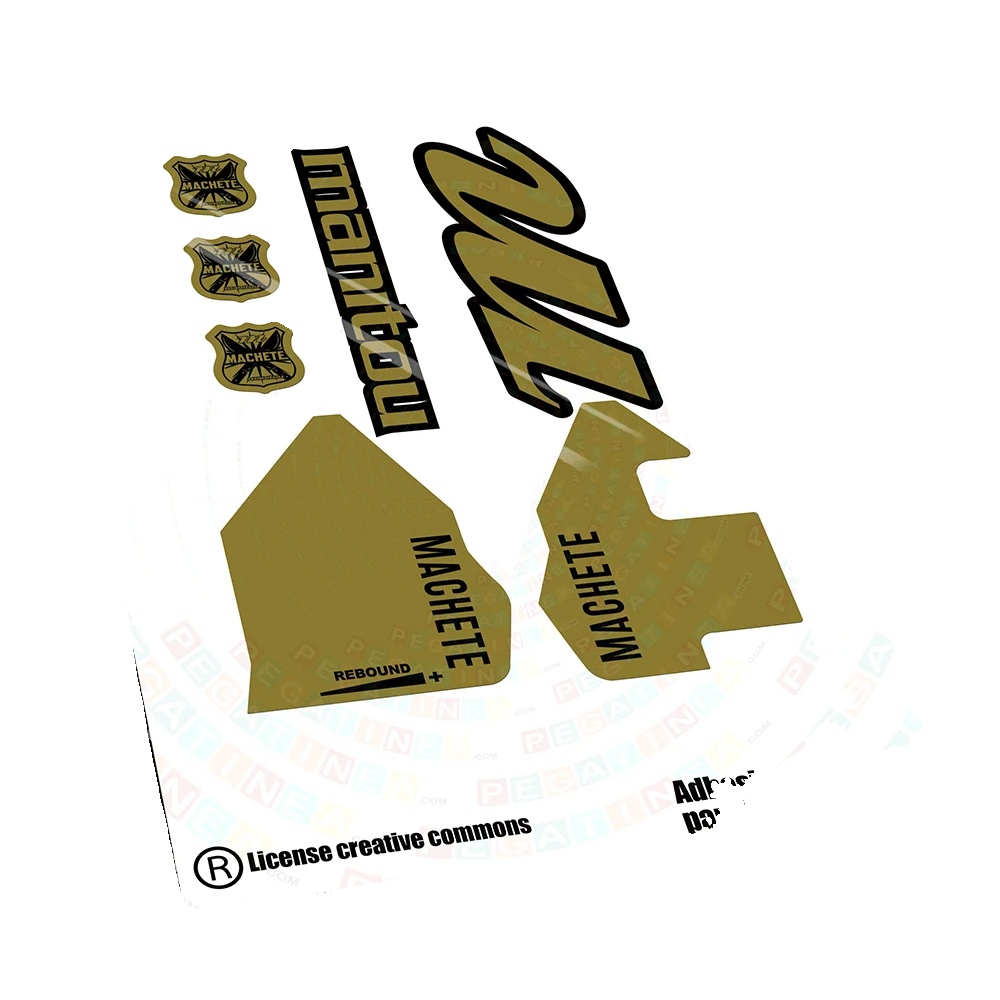 Aufkleber, Hochwertiges Vinyl, Wetterfest, Gold