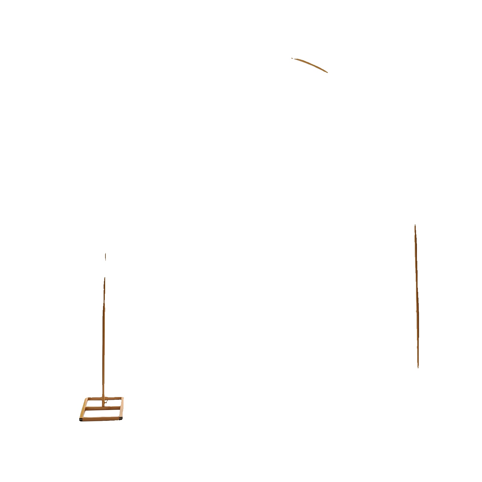 Hochzeitsbogen, Robuste Eisenkonstruktion, Elegante Bogenform, M, Gold
