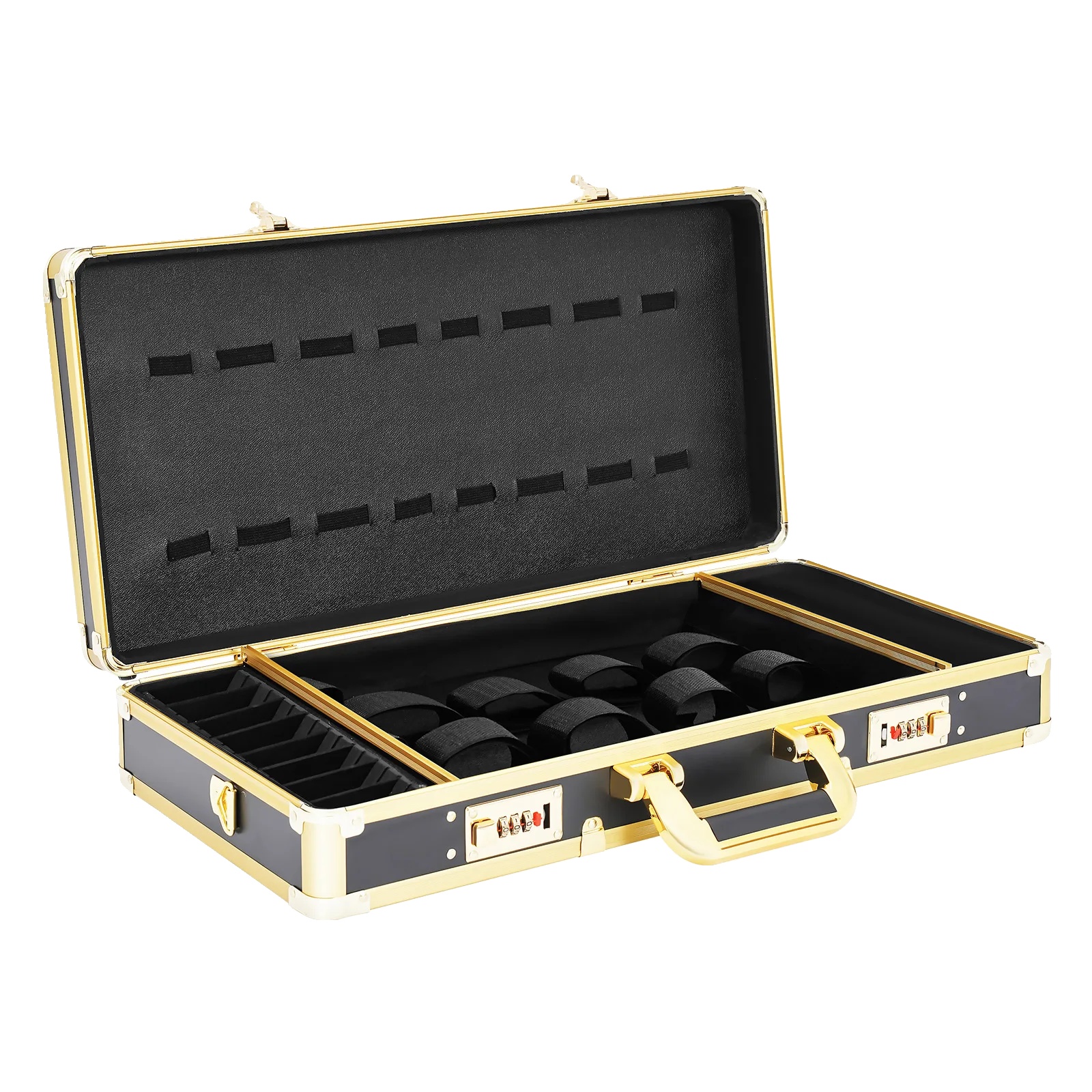 Tragetasche, Sichere Verriegelung, Modernes Design, Gold
