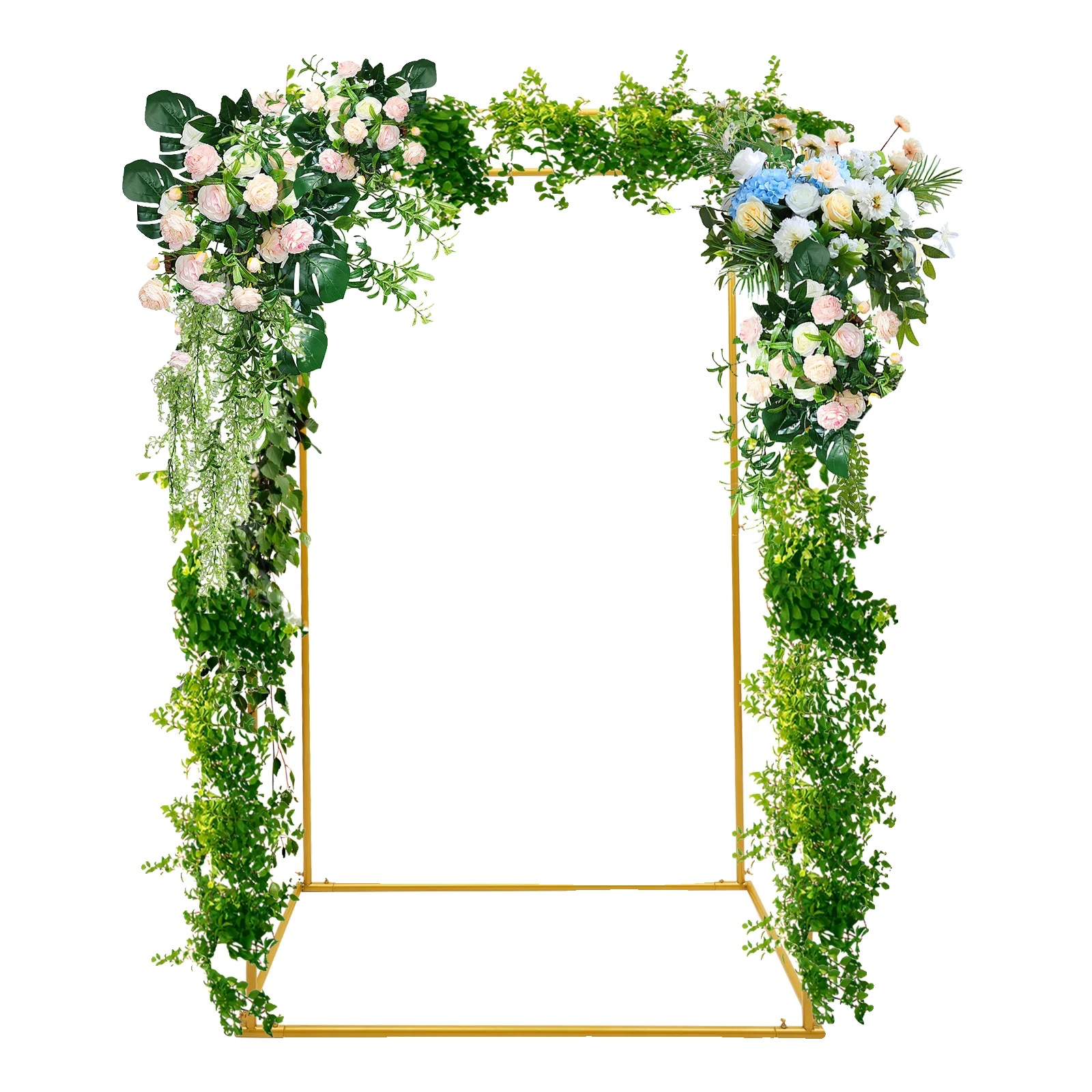 Blumenstand, Robuste Stahlkonstruktion, Elegantes Rechteckdesign, Xxl