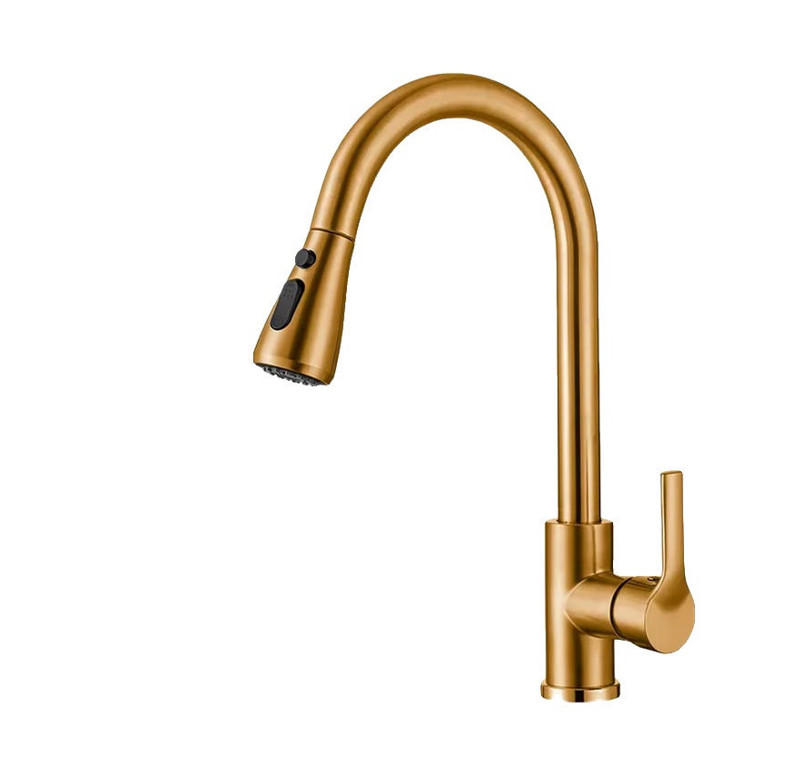 Küchenarmatur, Ausziehbare Auslauf, Einhebel, 04043gd, G1/2-c