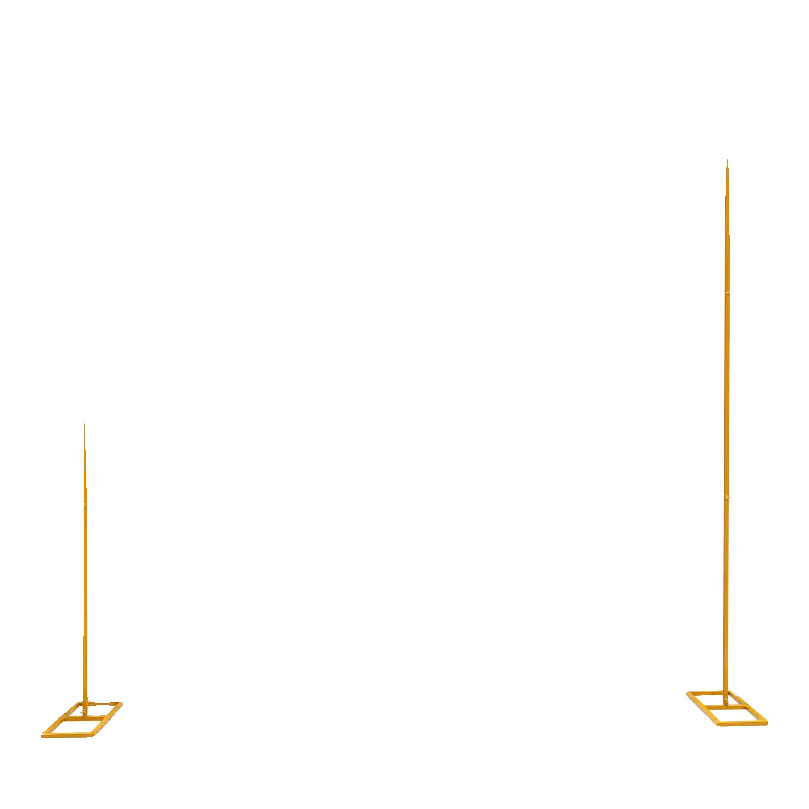 Hochzeitsbogen, Verstellbare Höhe, Vielseitig Für Veranstaltungen, Gold, 9.8x9.8ft