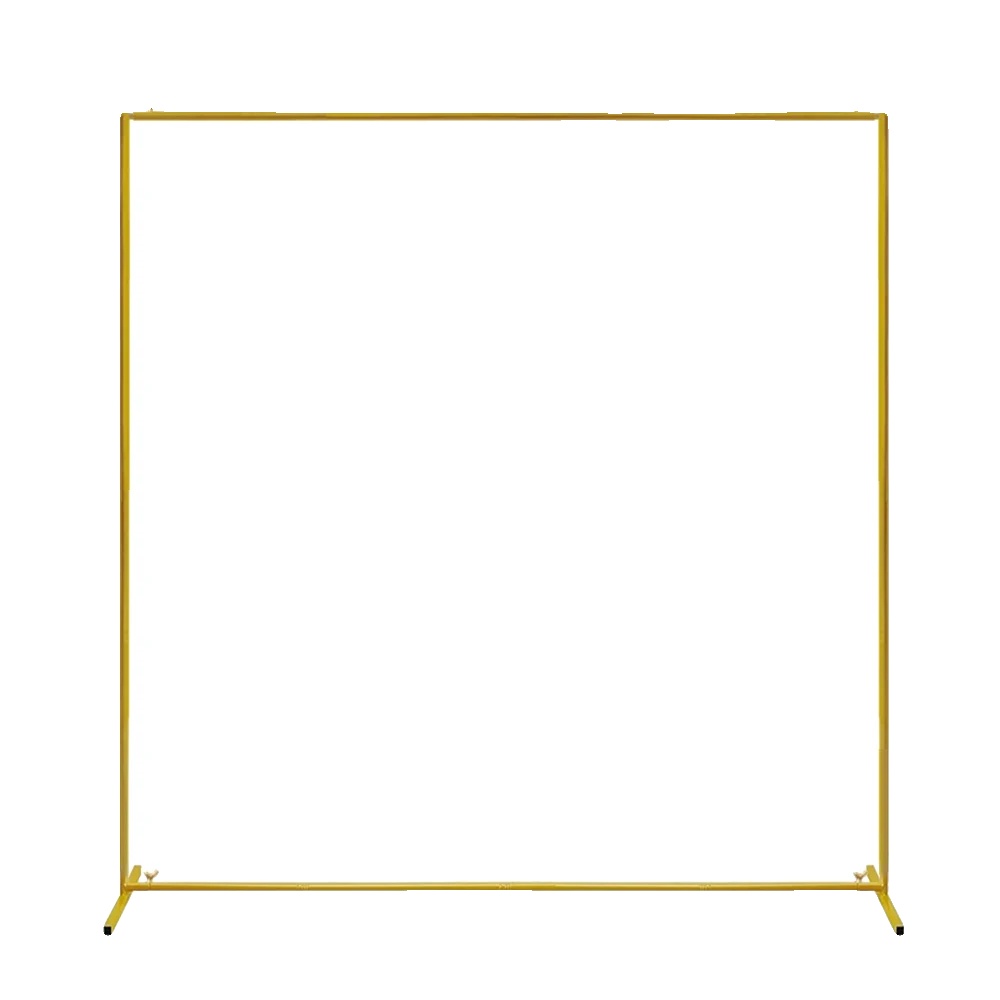 Hochzeitsbogen, Abnehmbares Design, Vielseitige Dekoration, Gold, 2x2m