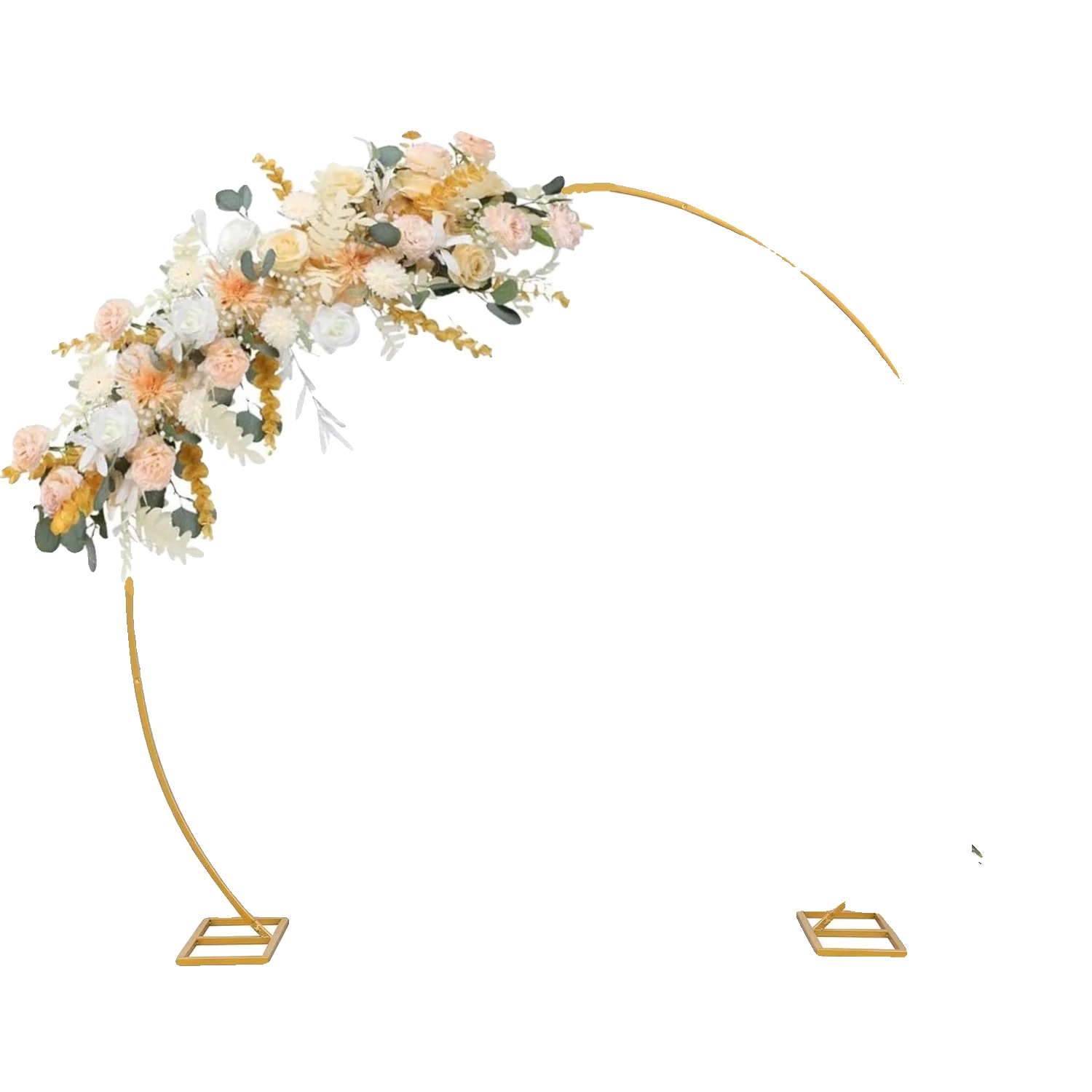 Ballonbogenhalterung, Langlebiges Design, Einfache Montage, Gold, L