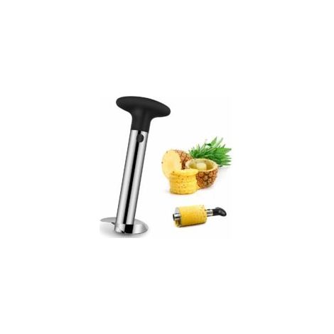 Ananasschneider, Ananashobel, Sparschäler Aus Edelstahl Und Avocadoschäler, Obstschneider (silber)