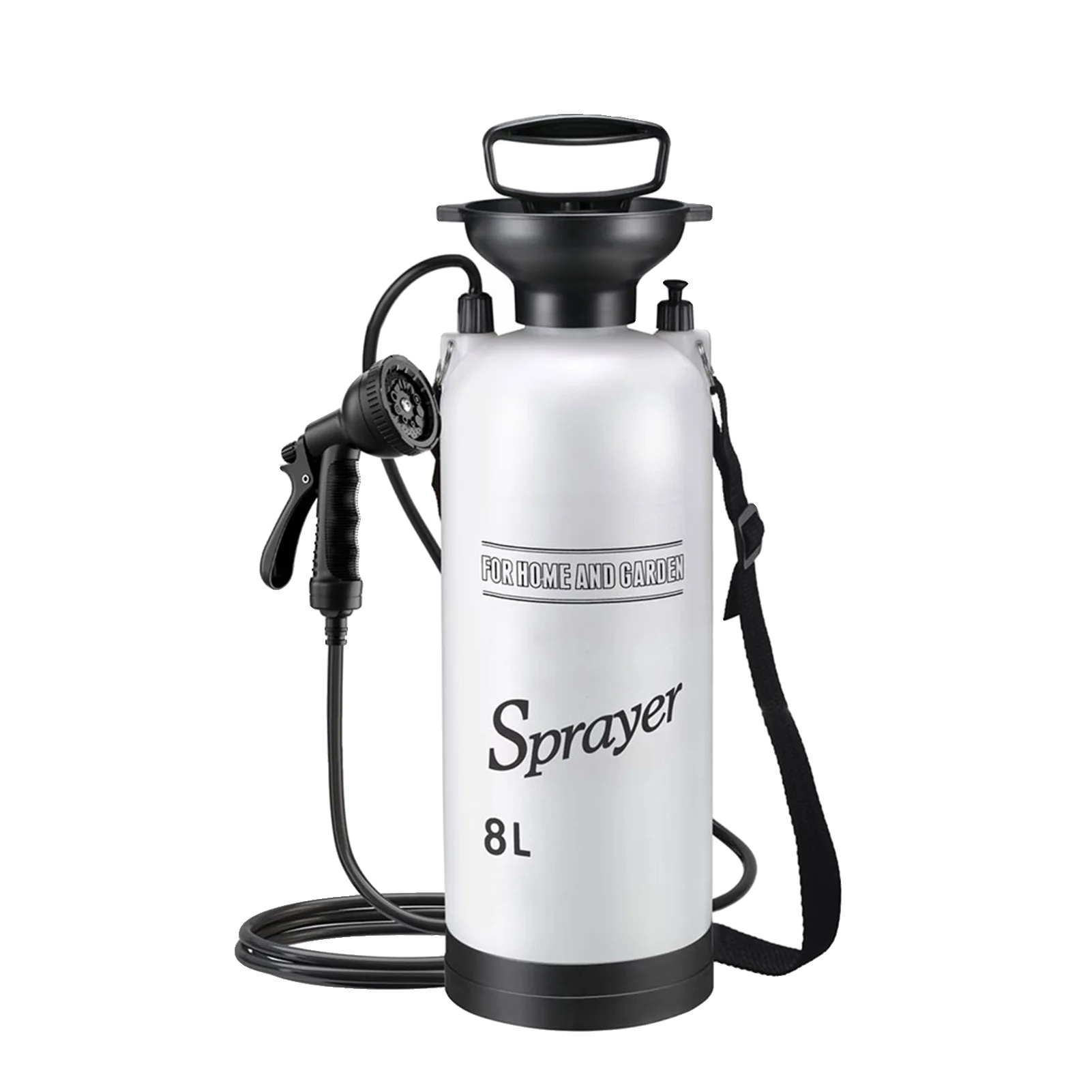 Wasserpistole, Tragbares Design, Manuelle Bedienung, 8l