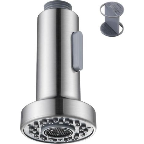 Ersatz-ausziehbrausekopf Für Küchenspülen, Armaturenzubehör, Wasserdurchfluss- Und Sprühregulierung, Gebürstetes Nickel, 1 Stück
