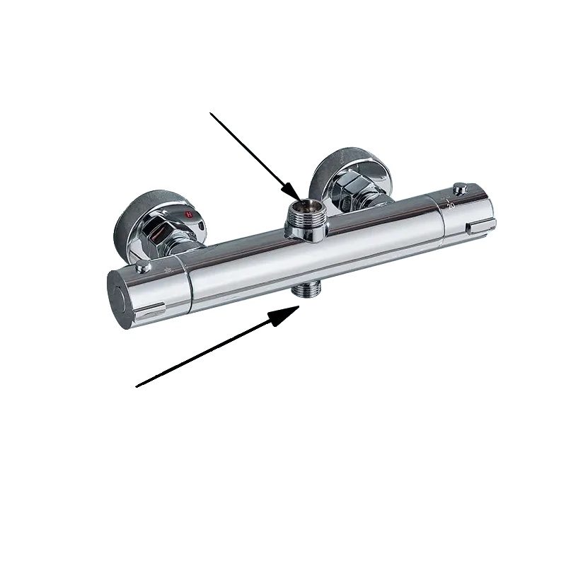 Thermostatisches Duschset, Badezimmerarmaturen, Warm- Und Kaltwasser-mischbatterie, Typ F