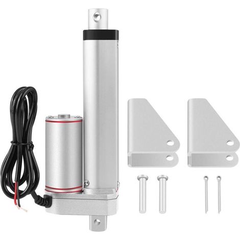 Rosvola 24v Linearantriebe, 750 N, Bis Zu 100 Mm Maximaler Hub, Linearantriebe Mit Montagehalterungen