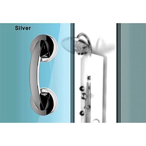 Saugnapfgriff, Tragbarer Saugnapf Für Fenster, Türen, Schubladen, Schränke, Minikühlschränke (silber)