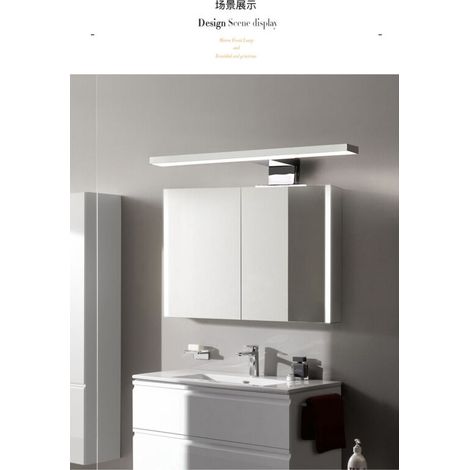 Spiegelleuchte – Ideal Für Ankleidezimmer, Badezimmer, Schlafzimmer Usw. – 1 Stück, 40 Cm, Warmes Licht
