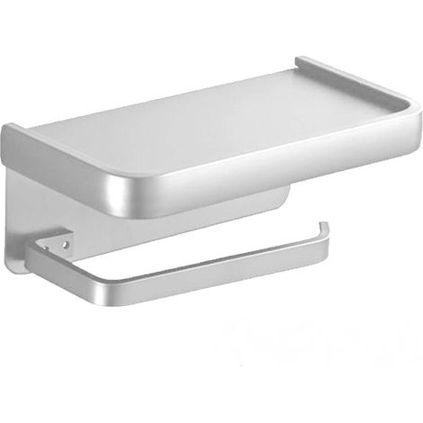 Toilettenpapierhalter Fürs Badezimmer, Wand-papierhandtuchhalter Für Zuhause (doppellagig, Silber)