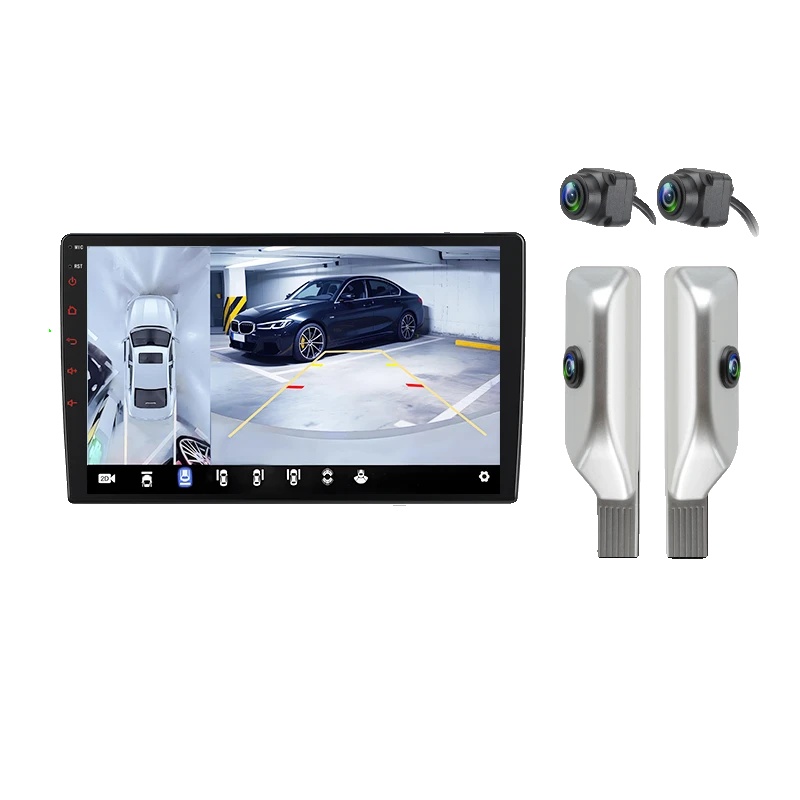Autoradio, Touchscreen, Multimedia-unterstützung, Kompatibel Mit Audi A4 B6 B7 S4 Rs4 2000-2009 Kabellos, V9 Pro (6gb 128gb)360 Silber 9 Zoll, Keine