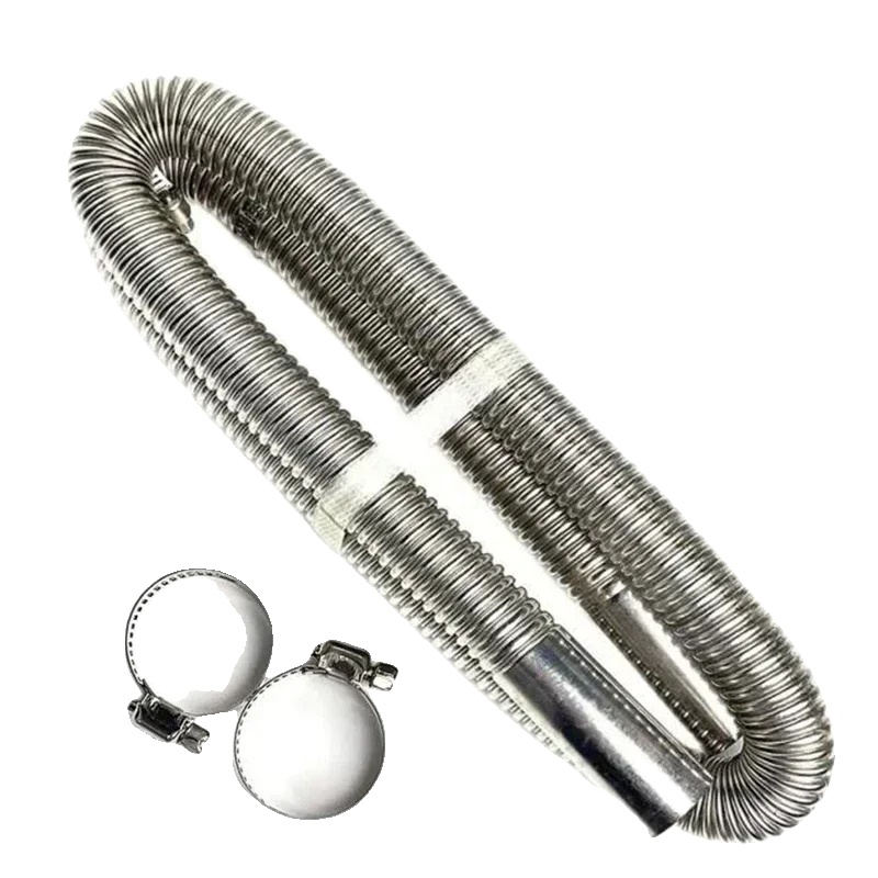 Auspuffrohr, Edelstahl, Vielseitige Kompatibilität, Pyg-200cm
