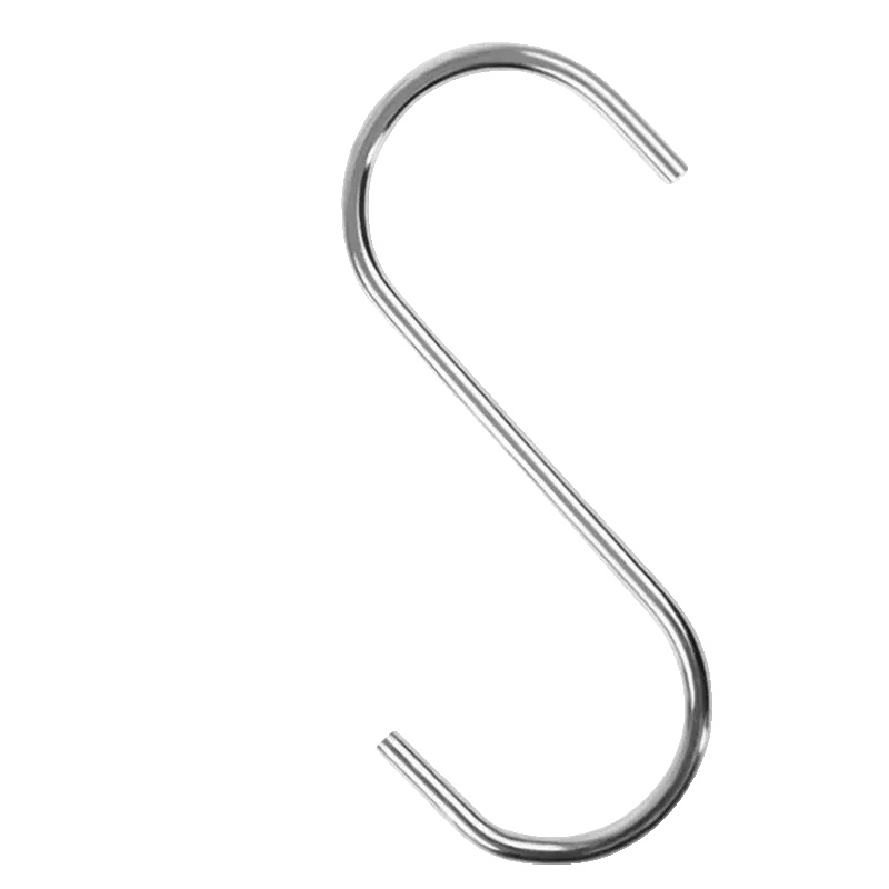 S-förmige Haken, Langlebiger Edelstahl, 10er Pack, 10stk 11cm G1797d